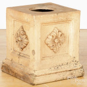 TERRA COTTA GARDEN PEDESTAL<br