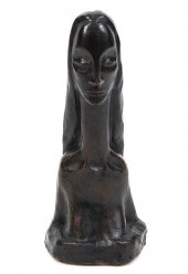 TERRA COTTA SCULPTURAL FIGURE