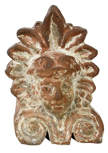 TERRACOTTA ANTEFIX,