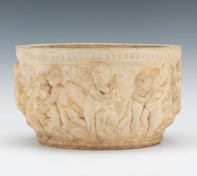 Terracotta Bacchanal Jardiniere