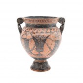TERRACOTTA BLACK FIGURE STLE V