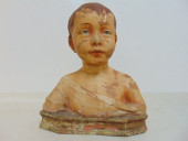 TERRACOTTA BUST, MUSEUM FIGURE