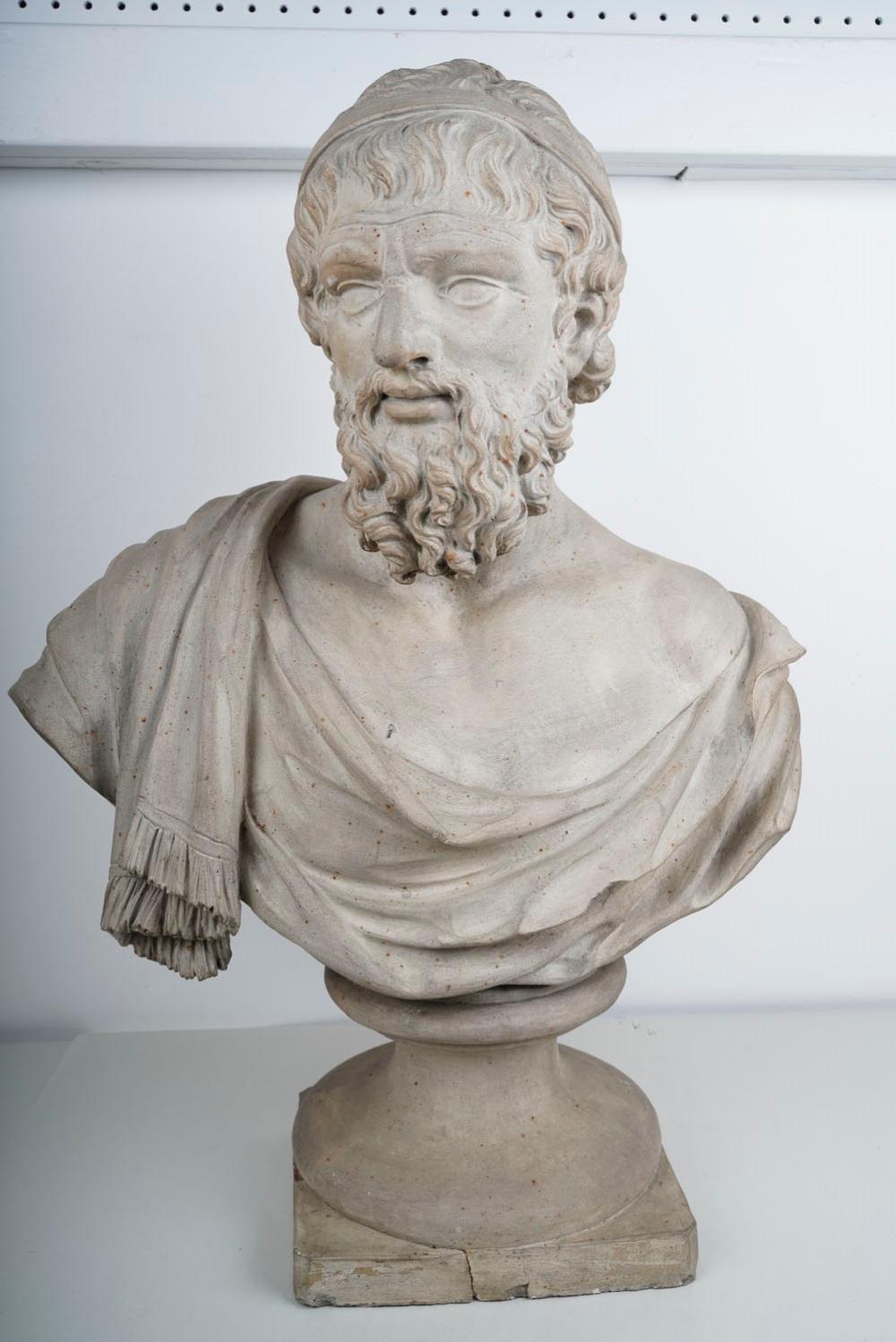 TERRACOTTA BUST OF A SCHOLAR29