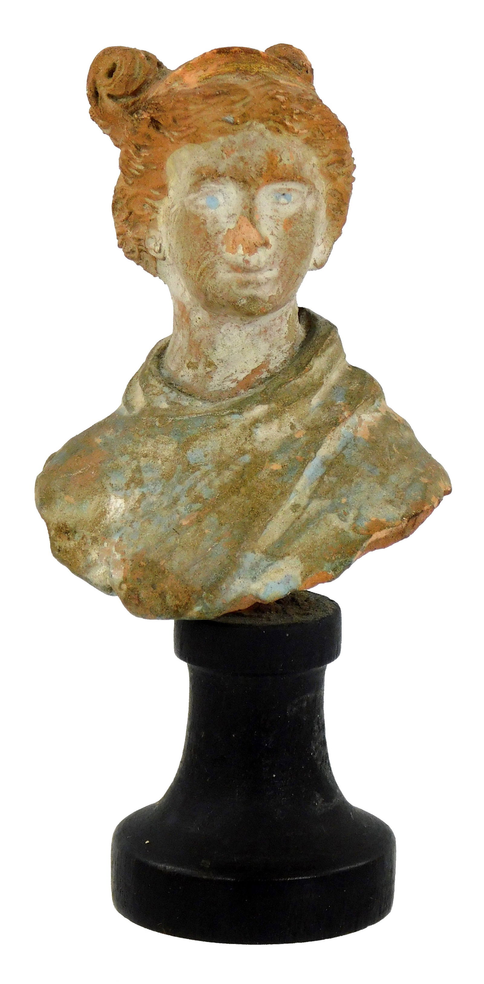 TERRACOTTA FRAGMENT, BUST OF A