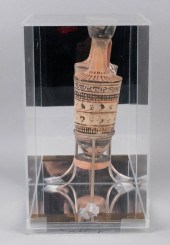 TERRACOTTA LEKYTHOS WITH ARCHA