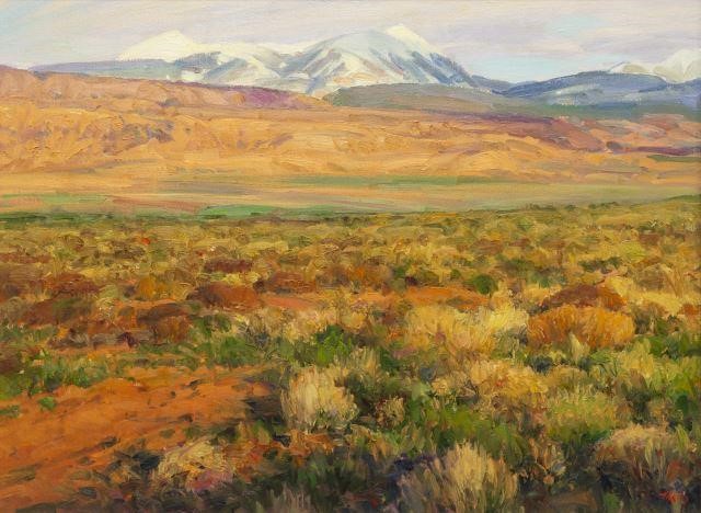 TERRANCE HICK (B.1950) SUNSET,
