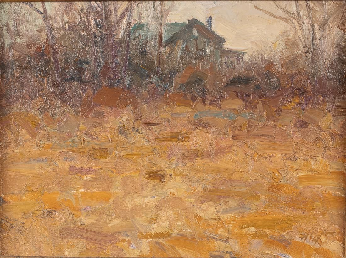 TERRANCE HICK, FIELD SKETCH, OIL ON