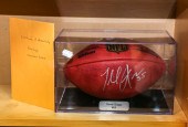 TERRELL SUGGS SIGNED FOOTBALL