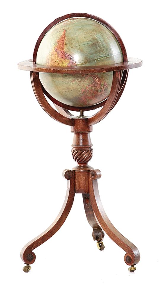 Terrestrial globe by Replogle