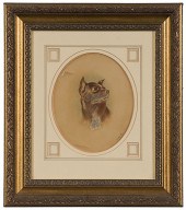 Terrier Portrait by George Ear