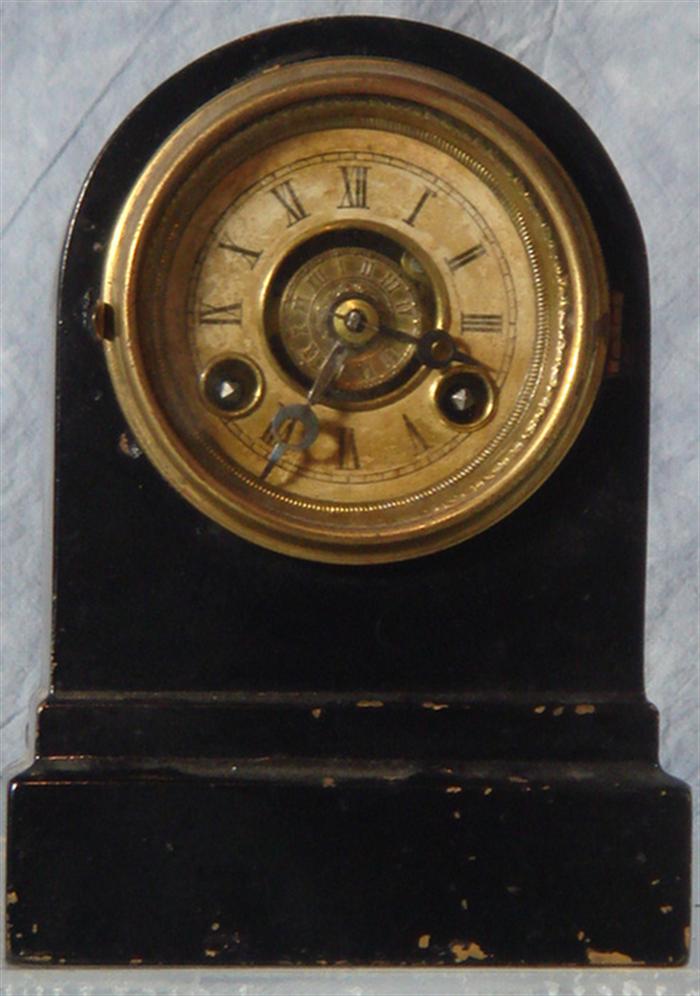 Terry Clock Co iron case alarm