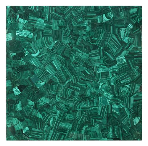 TESSELLATED MALACHITE-CLAD SQUARE