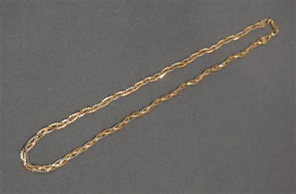 TESTED 10-KARAT TRI-COLOR GOLD