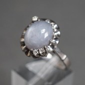 TESTED 14-KARAT WHITE-GOLD, BL