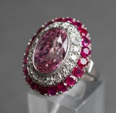 TESTED 14-KARAT WHITE-GOLD, MO
