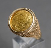 TESTED 14-KARAT YELLOW-GOLD AN