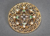 TESTED 14-KARAT YELLOW GOLD, D