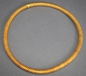 TESTED 14-KARAT YELLOW-GOLD 'T