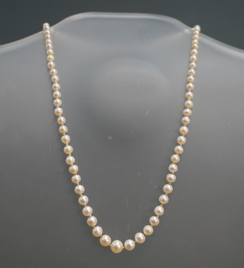 TESTED 18-KARAT WHITE GOLD, DIAMOND