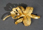 TESTED 18-KARAT YELLOW-GOLD AN