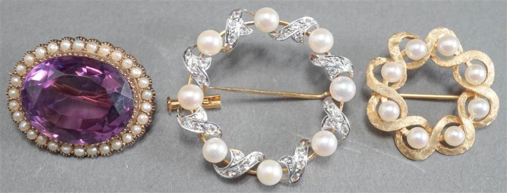 TESTED 18-KARAT YELLOW-GOLD AND