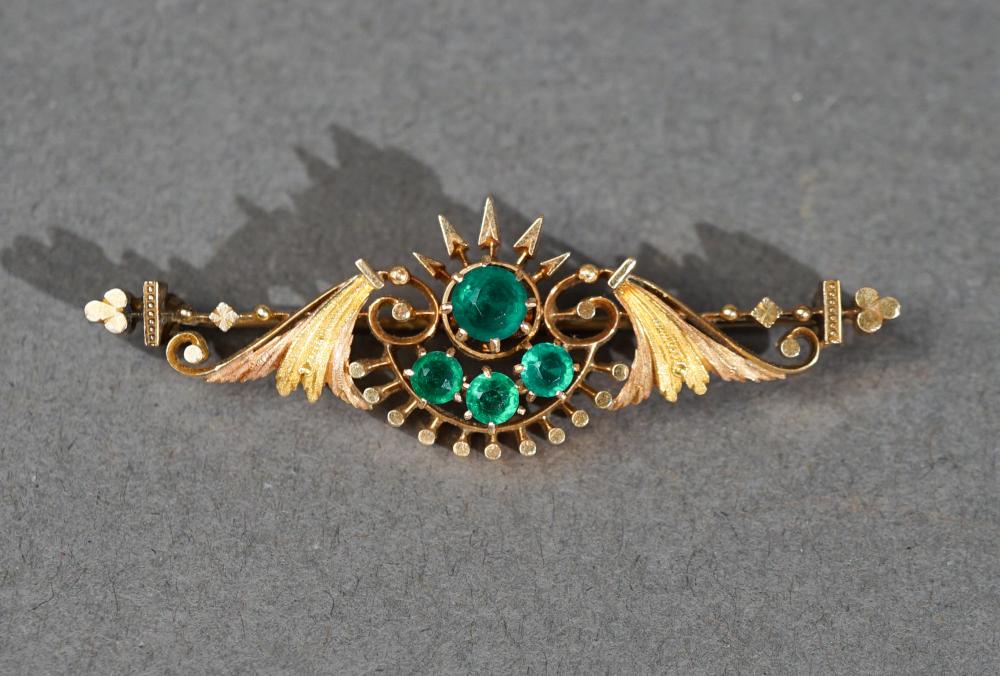 TESTED 18-KARAT YELLOW-GOLD AND
