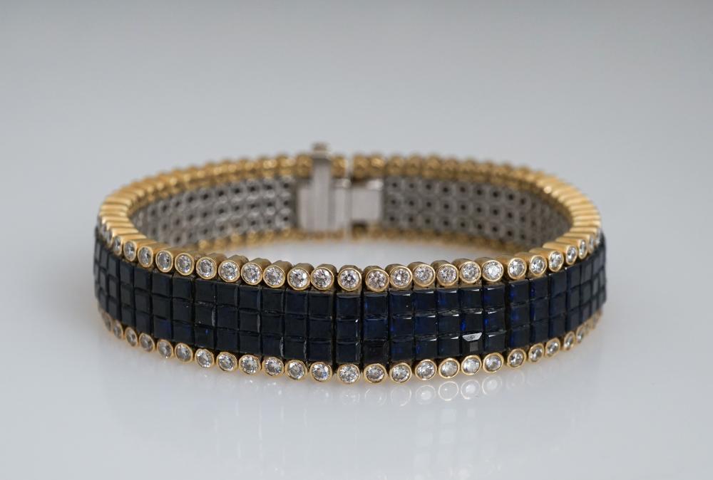 TESTED 18-KARAT YELLOW-GOLD,
