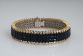 TESTED 18-KARAT YELLOW-GOLD, W