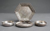 TESTED SILVER PERSIAN TAZZA AN