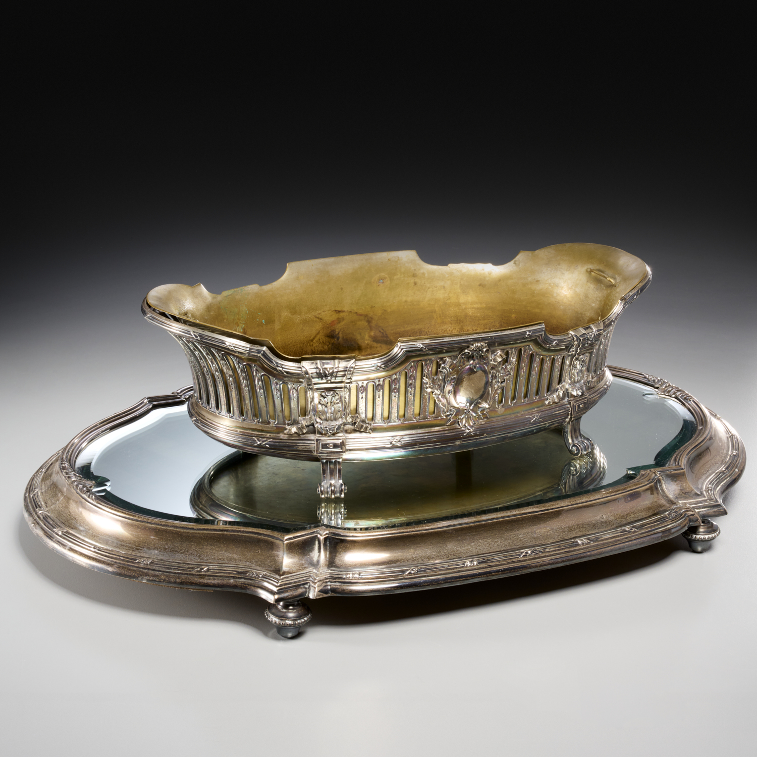 TETARD FRERES SILVER CENTERPIECE