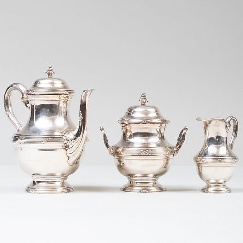 TETARD FRERES SILVER THREE PIECE