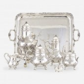 Tétard Frères. six-piece tea a