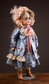 TETE JUMEAU BEBE DOLL, #10, BI