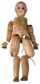 TETE JUMEAU FRENCH BISQUE HEAD
