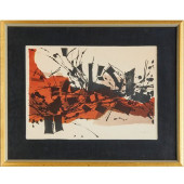 TETSUO OCHIKUBO, LITHOGRAPH, 1