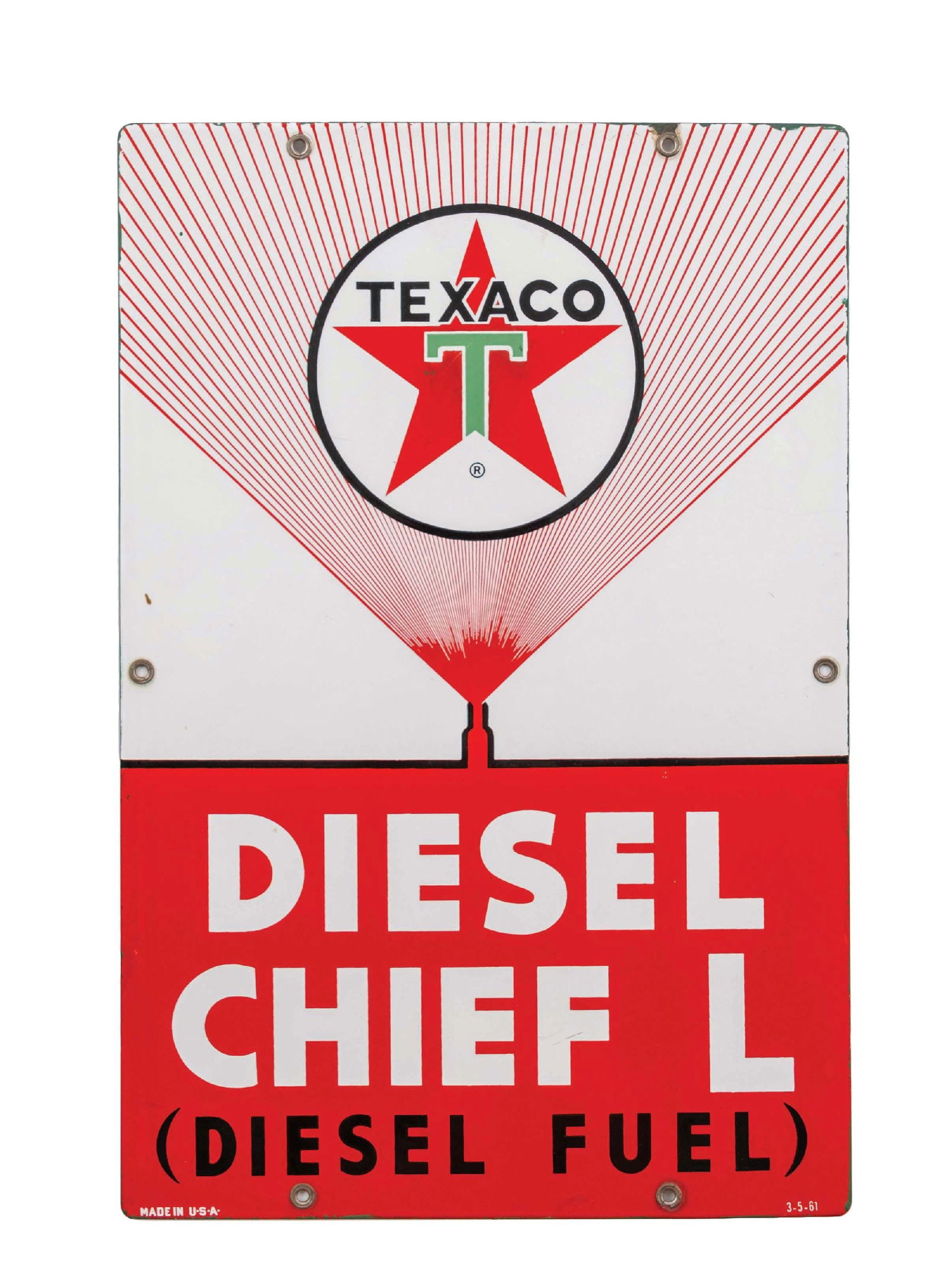 TEXACO DIESEL CHIEF L PUMP