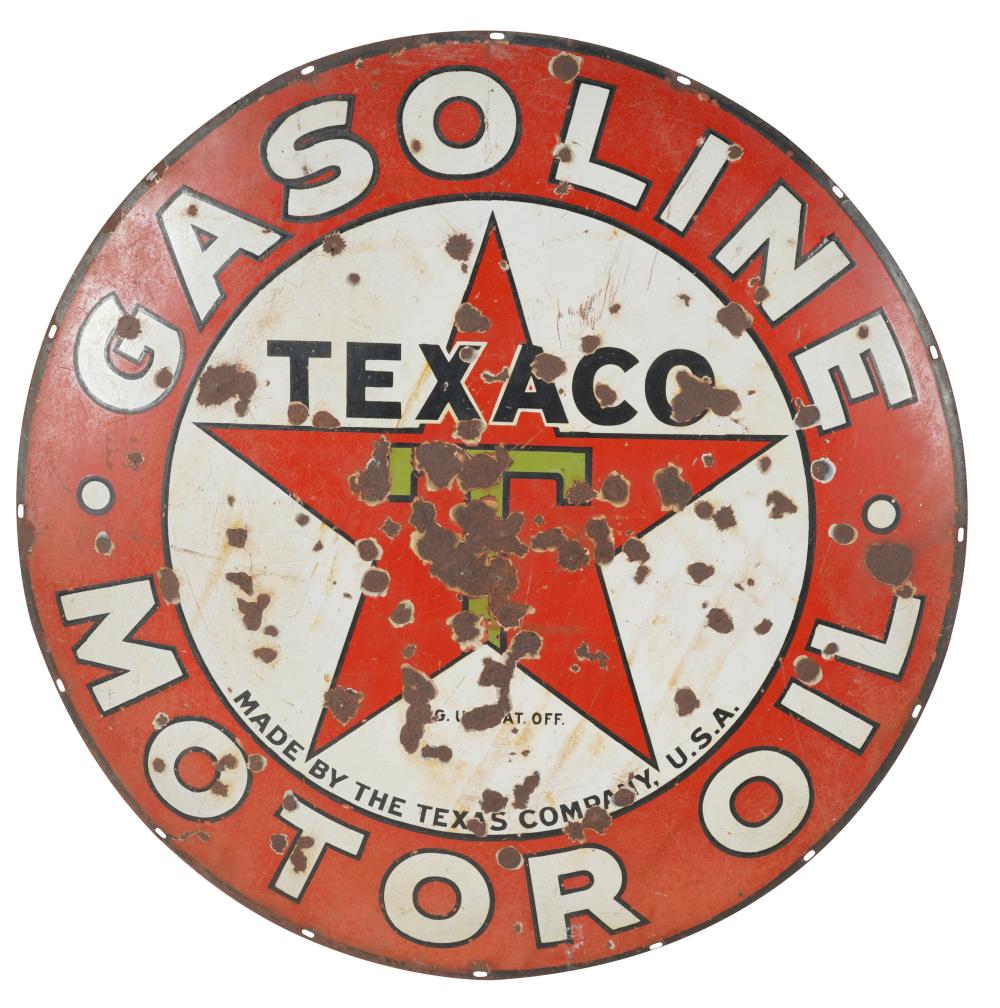TEXACO GASOLINE MOTOR OIL