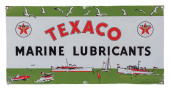 TEXACO MARINE LUBRICANT SIGN<b