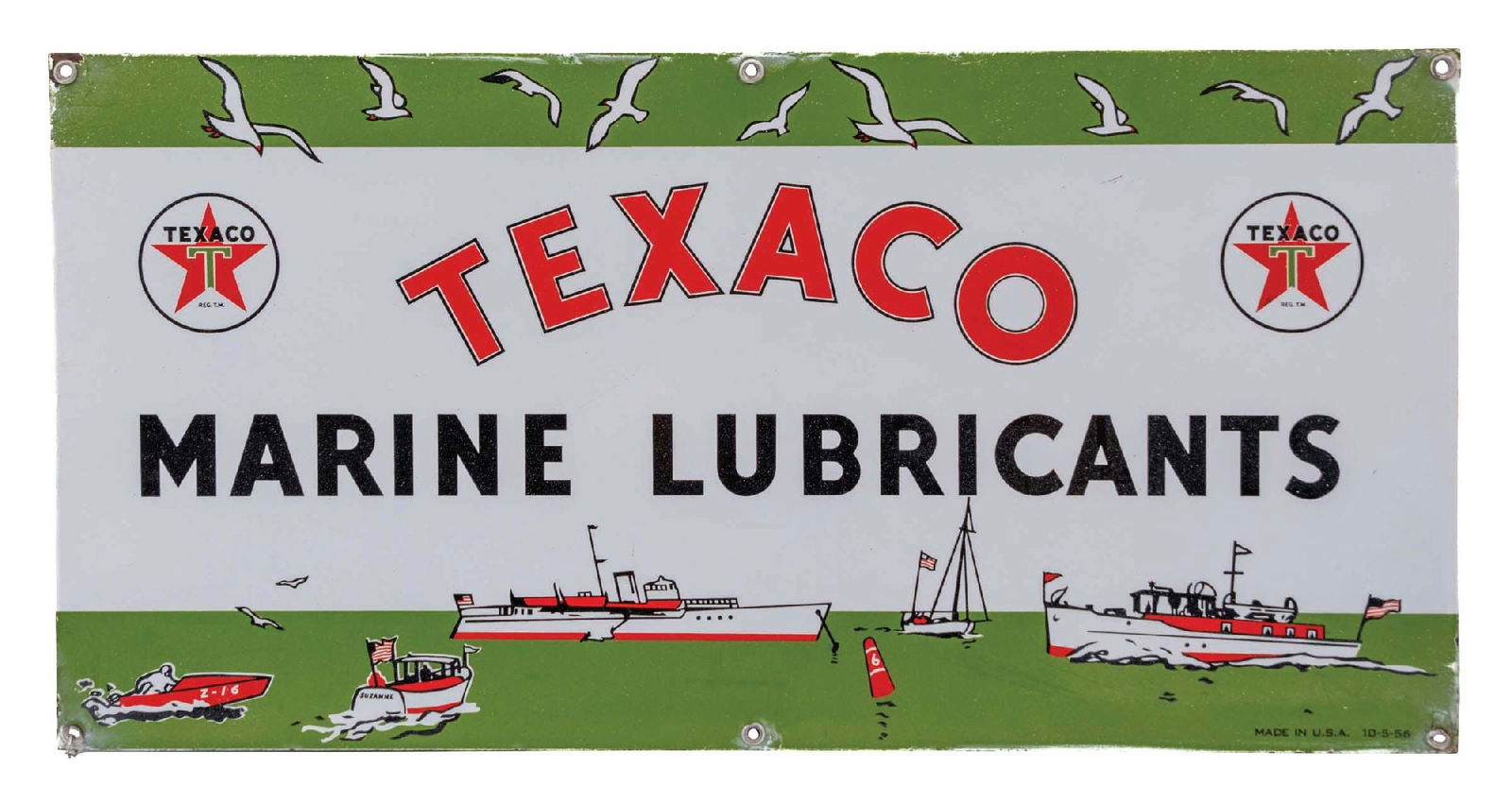 TEXACO MARINE LUBRICANT SIGNSSP.
