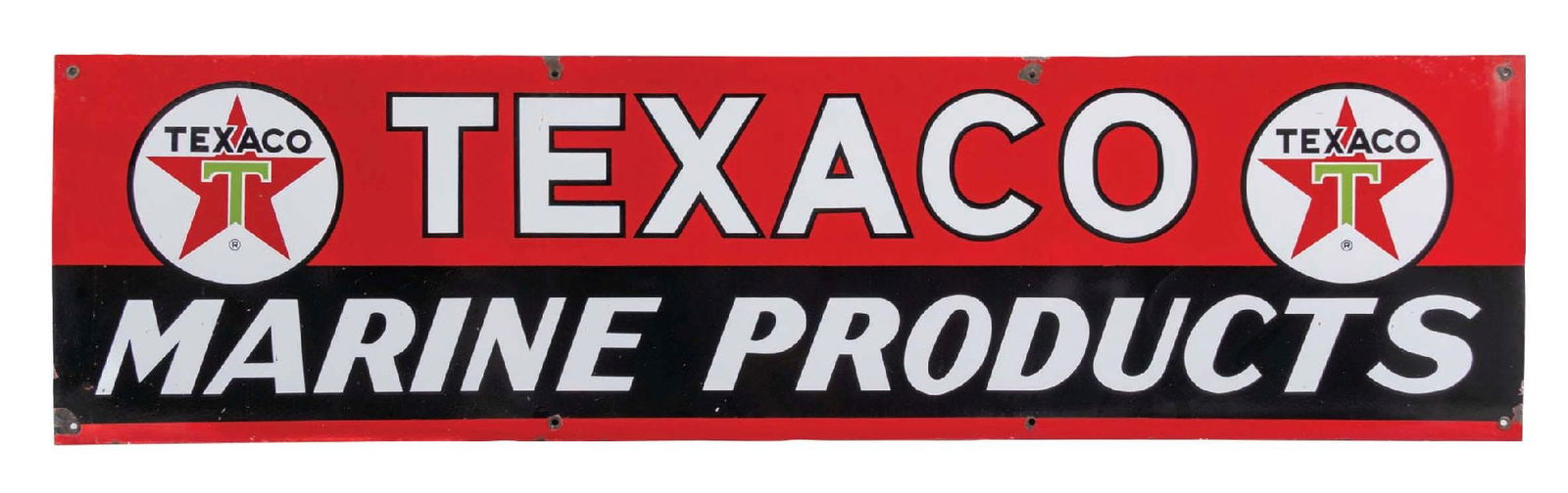 TEXACO MARINE PRODUCTS PORCELAIN