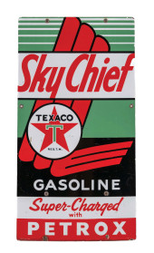 TEXACO SKY CHIEF GASOLINE SUPE