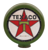 TEXACO STAINED GLASS GLOBE<br>