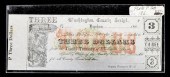 TEXAS CIVIL WAR WASHINGTON CNT