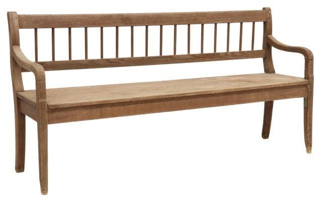 TEXAS SPINDLE BACK BENCH, EMIL
