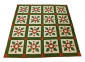 TEXTILE: APPLIQUé QUILT WITH O