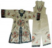 TEXTILE: CHINESE SILK EMBROIDE