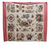 TEXTILE: CUT-OUT CHINTZ APPLIQ