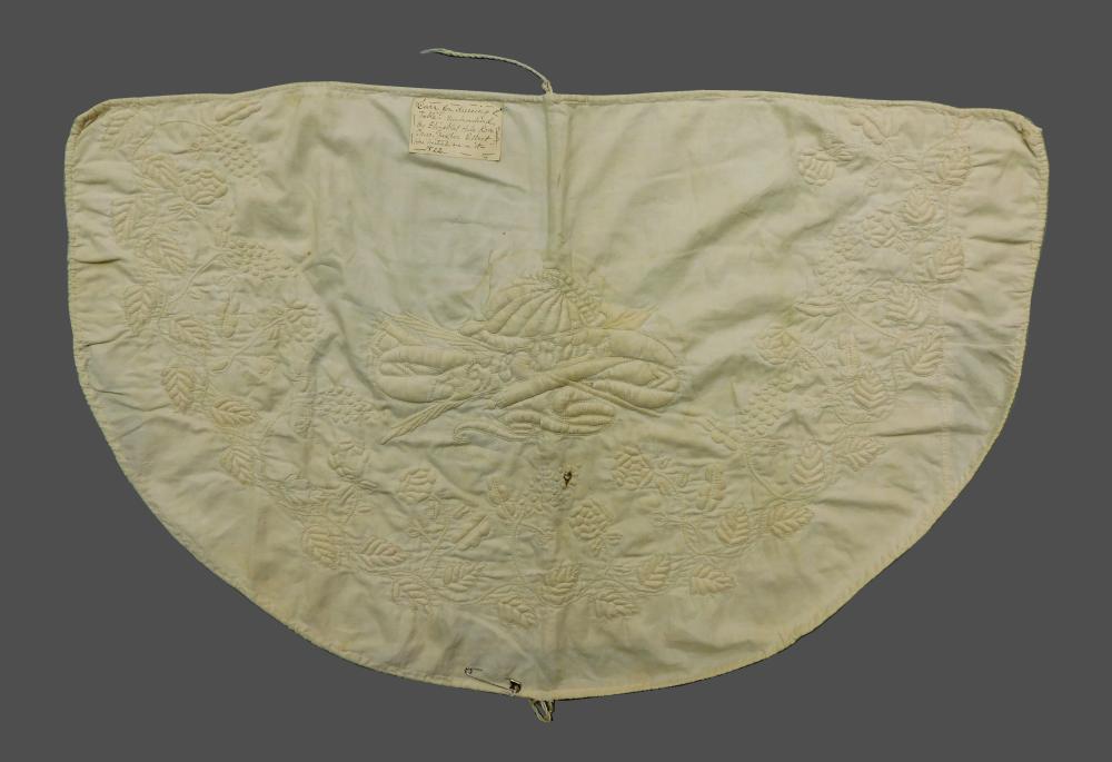 TEXTILE: DRESSING TABLE COVER,