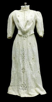 TEXTILE: EDWARDIAN TWO PIECE D