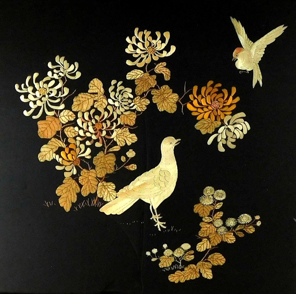 TEXTILE: EMBROIDERY, LATE 19TH